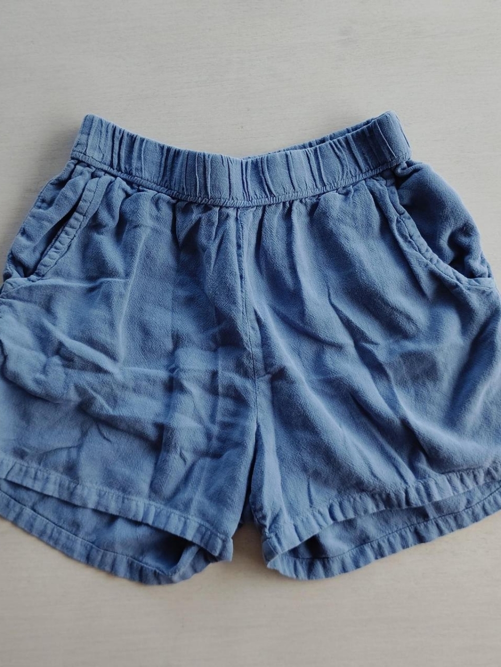 Quiksilver Linen Blend Elastic Waist Shorts / Size Small
